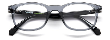 Premium Men Polaroid Eyeglasses: PLD D424 - Grey(2) - SpecSMART Eye Clinic (Front View)
